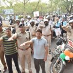 मतदाताओं को जागरूक करने जिला प्रशासन दुर्ग एवं दुर्ग पुलिस द्वारा बाईक रैली का आयोजन किया गया।
