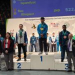 भिलाई के  जे भागवत ने एशियन इक्विप्ड पॉवरलिफ्टिंग चैंपियनशिप में जीता कांस्य पदक
