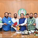 एनएचएम कर्मचारी संघ के प्रतिनिधिमंडल की मुख्यमंत्री विष्णु देव साय से सौजन्य मुलाकात…