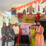 लायनेस क्लब भिलाई मेन द्वारा रामालया मंदिर, हुडको में व्हीलचेयर दान सेवा गतिविधि का आयोजन…