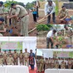 सेक्टर 6 पुलिस लाइन में लौह पुरुष सरदार वल्लभभाई पटेल की जयंती पर हुआ पौध रोपण…