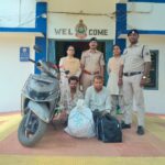 देवभोग पुलिस की बड़ी कार्रवाई, 30 किलो गांजा जब्त…