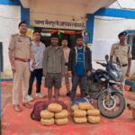 मैनपुर में 7.72 लाख का गांजा जब्त, महाराष्ट्र के दो तस्कर गिरफ्तार…
