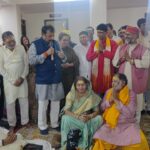 भाजपा जिला भिलाई कार्यालय में हुआ भव्य रुद्राभिषेक, सांसद विजय बघेल ने की भगवान शिव की पूजा-अर्चना…