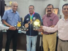 दुर्ग रीजन के खिलाड़ी के उत्कृष्ट प्रदर्शन से छत्तीसगढ़ ने जीता अखिल भारतीय विद्युत मंडलीय टेबल टेनिस प्रतियोगिता का खिताब…