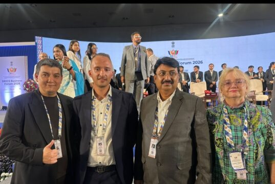 ब्रिक्स बिजनेस फोरम में उद्योग चेम्बर अध्यक्ष जितेंद्र प्रसाद गुप्ता की महत्वपूर्ण सहभागिता…