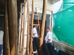 नगर निगम जोन 5 ने गोल चौक मार्ग स्थित मानसरोवर भवन के स्वामी द्वारा तृतीय तल पर बिना अनुमति अनाधिकृत व्यवसायिक निर्माण पर कार्रवाई…