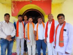 नुआखाई पर्व पर देवभोग पहुंचे भाजपा जिलाध्यक्ष अनिल चंद्राकर, कार्यकर्ताओं और आमजनों से की सौजन्य भेंट-मुलाकात…