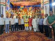 कला मंदिर परिवार गंजपारा दुर्ग में गणेश चतुर्थी पर विराजे गणपति बप्पा, भारत माता एवं सैनिकों की झांकी रही आकर्षण का केंद्र…