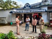 त्यौहारों के मद्देनजर सूरजपुर पुलिस का सघन चेकिंग अभियान।