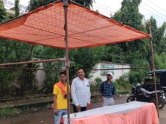 भक्तगणों की सुविधा हेतु गणपति मूर्ति विसर्जन हेतु रायपुर नगर पालिक निगम जोन क्षेत्र अंतर्गत तालाबों के किनारे जोनवार अस्थायी विसर्जन कुण्ड की व्यवस्था की प्रशासनिक तैयारियां…