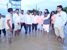 बाढ़ प्रभावितों के बीच लगातार पहुंच रहे मंत्री गुरु खुशवंत साहेब…