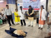 सेक्टर-9 अस्पताल में चिकित्सा व्यवस्थाओं का सांसद विजय बघेल ने लिया जायजा…