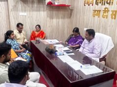 निगम विद्युत विभाग अध्यक्ष श्रीमती सुमन पाण्डेय ने नगर निगम जोन 7 एवं 8 में पार्षदों एवं अधिकारियों की बैठक ली, स्ट्रीट लाईट सम्बन्धी जनशिकायतों का प्राथमिकता से त्वरित निराकरण करने अधिकारियों को किया निर्देशित…