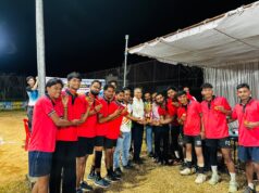 अंतर महाविद्यालयीन वॉलीबॉल पुरुष प्रतियोगिता में विप्र महाविद्यालय रायपुर बना विजेता…