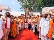 सेवा ज्योति यात्रा में गूंजा सेवा और राष्ट्र निर्माण का संदेश…