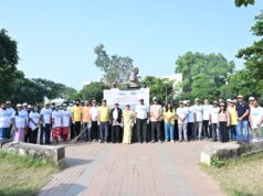 स्वच्छता ही सेवा एवं सेवा संकल्प अभियान के तहत नगर निगम मुख्यालय में श्रमदान…