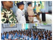 सामुदायिक पुलिसिंग के तहत शासकीय कन्या उच्चतर माध्यमिक विद्यालय दुगली में यातायात जागरूकता कार्यक्रम आयोजित…