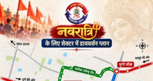 शारदीय नवरात्रि के दौरान पदयात्रियों की सुरक्षा के लिए कुम्हारी से अंजोरा बाईपास तक ‘सुरक्षित कॉरिडोर’ बनाया गया ।