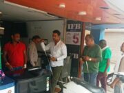 आकाशगंगा व्यावसायिक परिसर में अवैध कब्जों पर निगम की नजर, बरामदों में किए गए अतिक्रमण की मार्किंग…