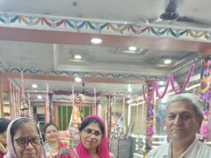 श्री राम सिंधी पंचायत, वैशाली नगर द्वारा शारदीय नवरात्र का भव्य आयोजन…