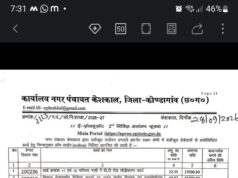 नगर पंचायत केशकाल के वार्ड क्रमांक 13 एवं 15 में पेयजल समस्या के निराकरण हेतु की जा रही कार्यवाही के संबंध में।
