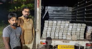 पुलिस द्वारा बड़ी सफलता: गुप्त चेंबर बने पिकअप वाहन से 4 करोड़ रुपये की अवैध नकदी बरामद…