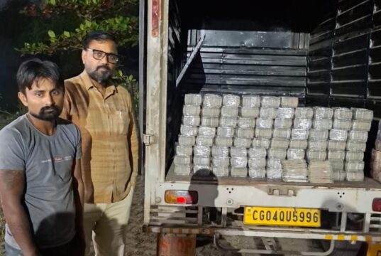 पुलिस द्वारा बड़ी सफलता: गुप्त चेंबर बने पिकअप वाहन से 4 करोड़ रुपये की अवैध नकदी बरामद…