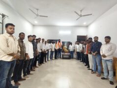 भाजपा जिला कार्यालय में मनाई गई महर्षि वाल्मीकि जयंती…