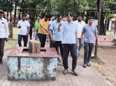 आयुक्त संबित मिश्रा ने नगर निगम जोन 6 क्षेत्र में सरजूबांधा तालाब गार्डन की व्यवस्था का किया प्रत्यक्ष निरीक्षण, आवश्यक व्यवस्था सुधार को लेकर अधिकारियों को दिये आवश्यक निर्देश…