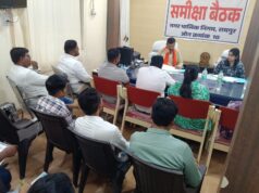 रायपुर ग्रामीण विधायक मोतीलाल साहू ने नगर निगम जोन 10 पहुंचकर कार्यों की गहन समीक्षा की, दिए आवश्यक निर्देश…